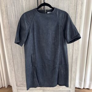 Billy Reid Leather Mini Dress